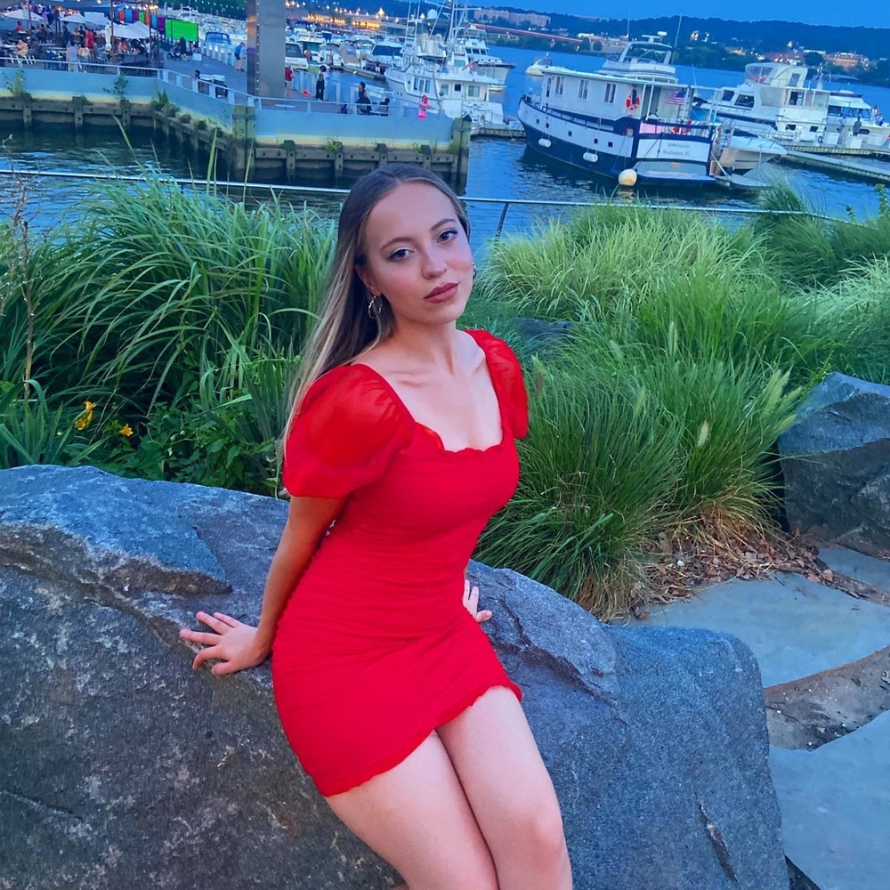 H&M Red Bodycon Dress